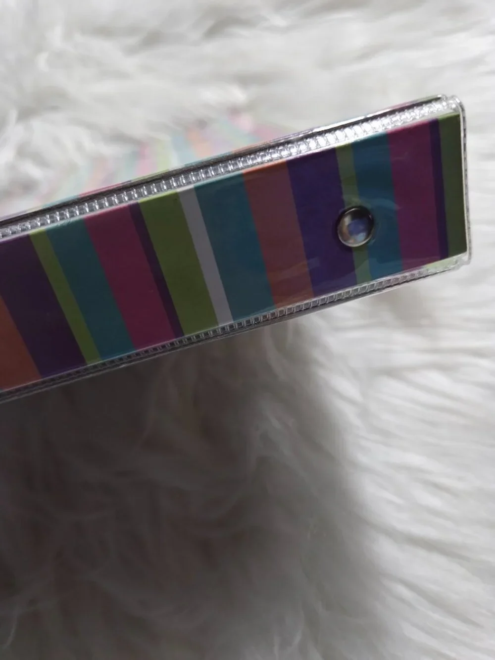 Colorful Stripe Binder